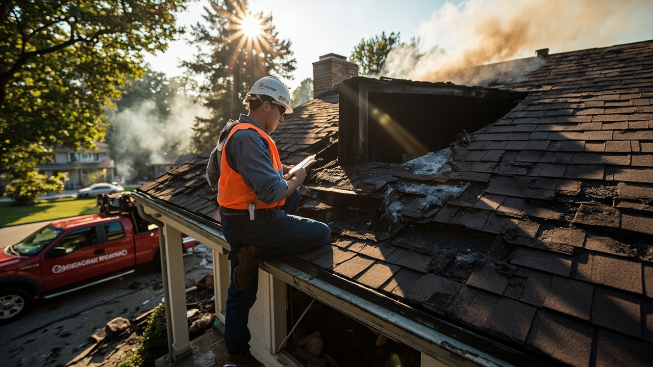 Why Fire Damage to Louisville Roofs Escalates So Quickly