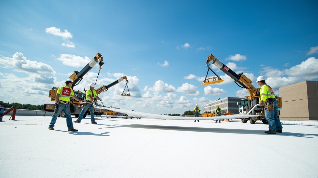 How We Execute Large-Scale Industrial Roof Replacement Without Halting Operations
