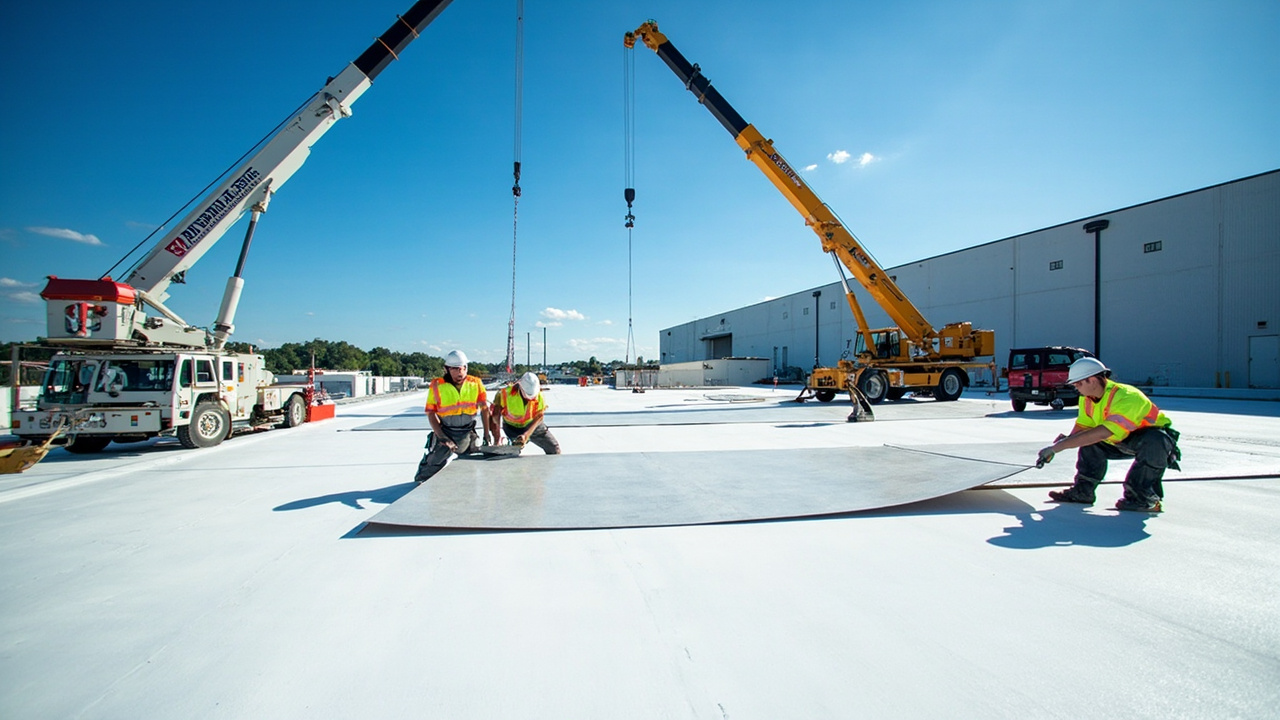 Industrial Roof Replacement in Louisville – Minimize Downtime with High-Capacity Commercial Re-Roofing