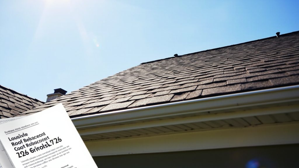 Roof Replacement Cost Guide in Louisville KY 40210