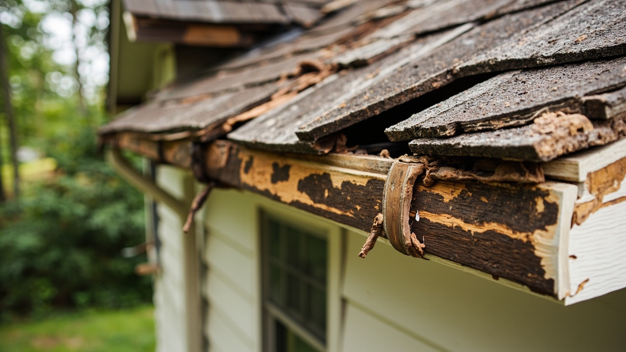 Rotting Fascia Boards in Louisville – Expert Diagnosis Before Roof Failure Spreads