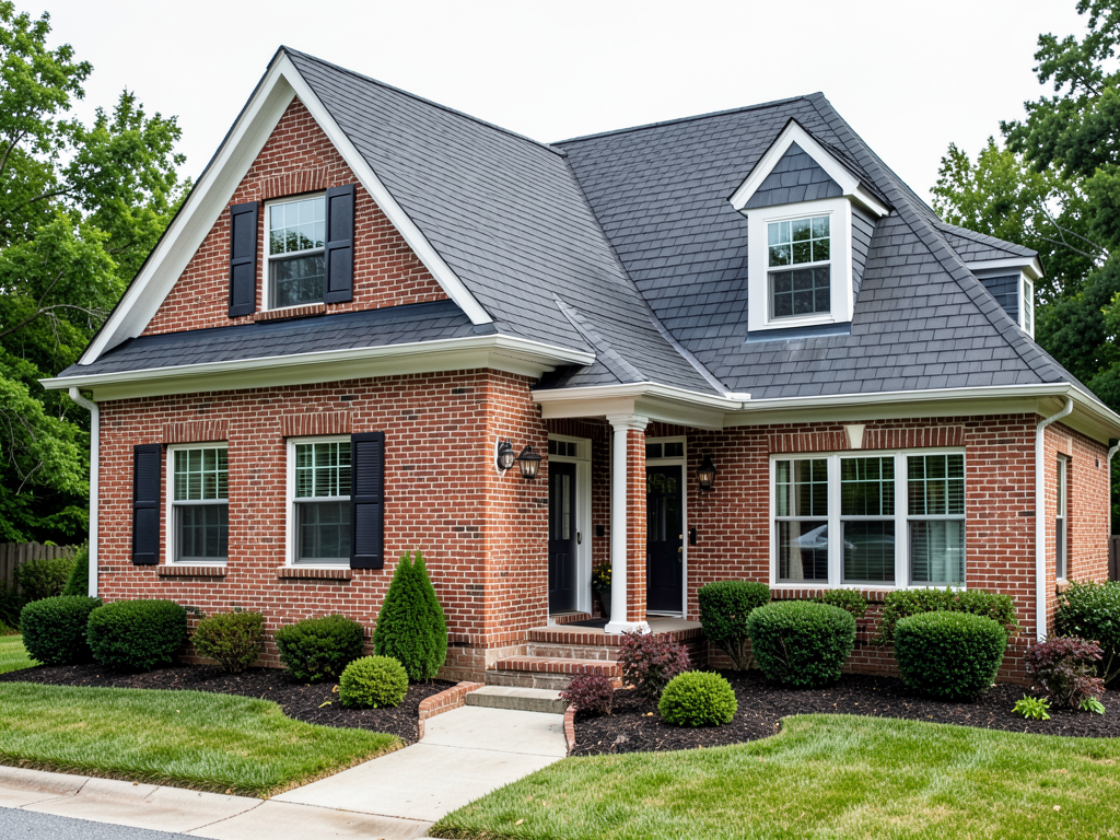 Choosing a shingle color that complements the clas