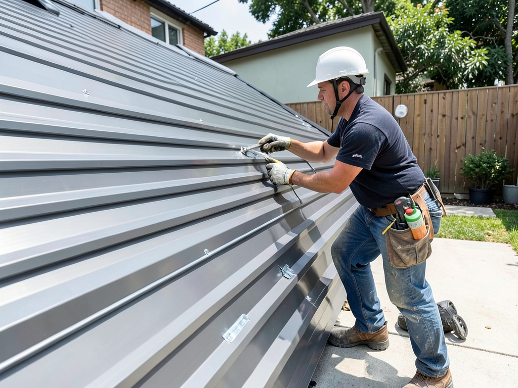 Keeping your detached backyard studio or she shed dry with a small scale roofing upgrade in NuLu