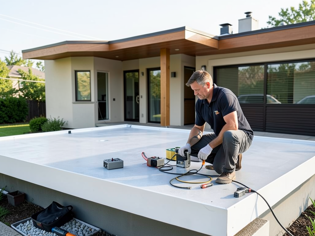 Upgrading the flat roof on your mid century modern